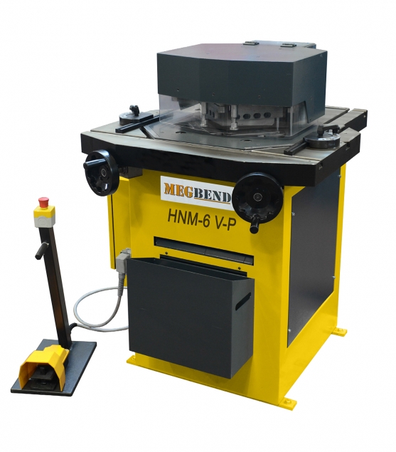 HNM-6 V-P Hydraulic Angle Adjusting Corner Shears